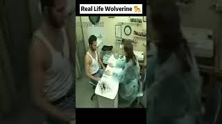 Real Life Wolverine #shorts #marvel #trending