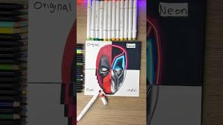 Drawing DEADPOOL in 4 Styles    #deadpool #drawing #drawings