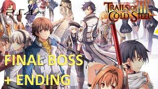 Trails of Cold Steel III - Final Boss + Ending (English | Japanese Voice)