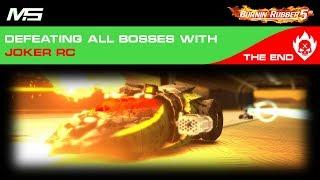 Burnin' Rubber 5 HD - Defeating all bosses with Joker RC (The End)