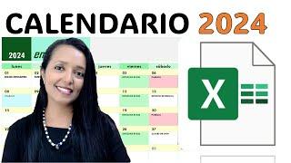 CREA UN CALENDARIO DE ACTIVIDADES 2024 SUPER FACIL Y RÁPIDO EN EXCEL Y SIN FORMULAS.