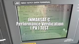 INMARSAT-C PERFORMANCE VERIFICATION PV-TEST JRC JUE-85