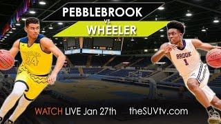 SUVtv Featured Game: Pebblebrook vs. Wheeler - Collin Sexton Jordan Usher EJ Montgomery Darius Perry