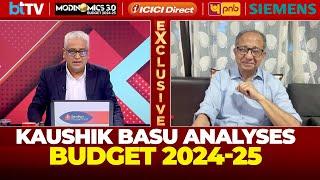 Exclusive: Kaushik Basu Discusses Key Points Of Budget 2024-25