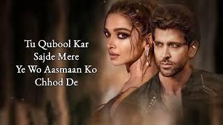 Dil Banaane Waaleya (LYRICS) - Fighter | Hrithik, Deepika | Vishal-Sheykhar, Arijit Singh, Jonita G