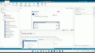 creating a bot for word automation using UIPath studio.