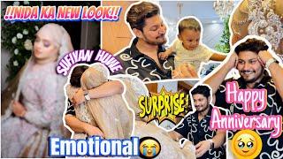 Happy 2nd Anniversary ️ | Sufiyan Ko Di Surprise|Emotional Hogaya|Epic Reaction|Niyan️