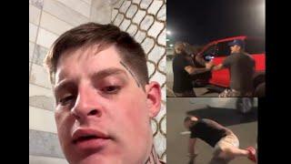Ryan Upchurch - Adam Calhoun's Homies Got KNOCKED Out & Smacked On Camera!? ( Watch Till The End )