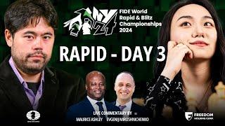 2024 FIDE World Rapid and Blitz Championships - DAY 3