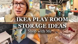 SHOP WITH ME | IKEA PLAY ROOM STORAGE | ALINA GHOST