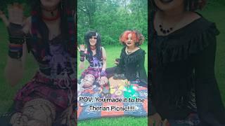 Therian Picnic #therian #welcome #outdoors