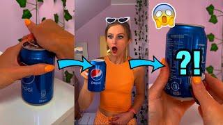 [ASMR] MYSTERY SURPRISE INSIDE EVERY SODA CAN?! *SHOOK!🫢*  #Shorts