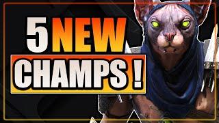 5 NEW CHAMPIONS REVEALED !!  Good OR Bad !? | Raid Shadow Legends (Test Server)
