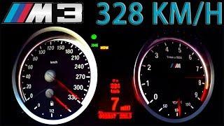 BMW M3 Acceleration 0-328 km/h V8 Sound Onboard Autobahn Aulitzky Tuning