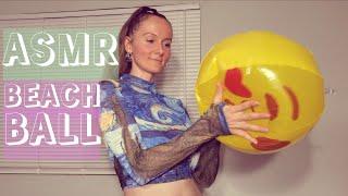 ASMR Blowing Up A Beach Ball | Inflating Emoji Beach Ball