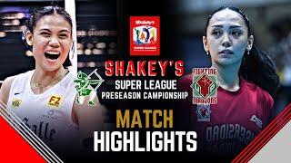 DLSU VS. UP Full Game Highlights | Shakey's Super League Preseason Championship 2024