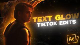 TikTok Text Glow & Flicker l After Effects Tutorial