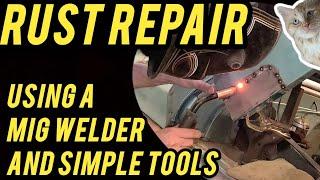 Amateur Bodyman Tries Fixing Rust on a Budget. How to: Build Patch Panels and Set up a Mig Welder