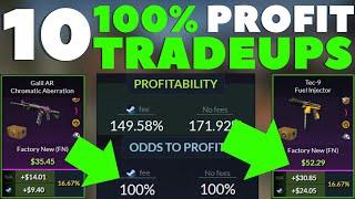 Top 10 No Risk 100% Profit CS2 Tradeups | EASY PROFIT