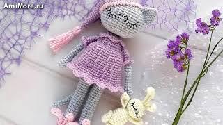 Амигуруми: схема Кошечка Соня. Игрушки вязаные крючком - Free crochet patterns.