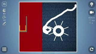 Brain It On - 3 Stars Solution - Level 55