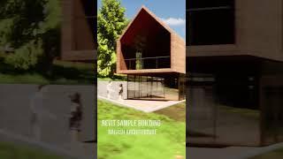 Render Revit Sample Project #twinmotion #revit #shorts
