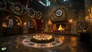 Ethereal Yule  Medieval Castle Christmas & 432Hz Celtic Fantasy Music (4k)