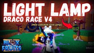 How To Unlock all Lamps For Draco Race V4 in Blox Fruits!