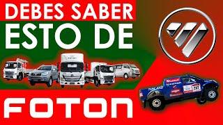 ¿De DÓNDE es la Marca FOTON? AQUÍ se FABRICAN los modelos MÁS VENDIDOS de CAMIONETAS y CAMIONES 2025