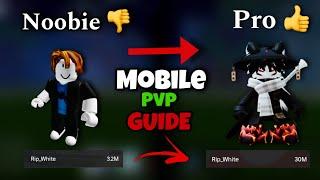 HOW TO BECOME BETTER  IN MOBILE ! | PVP GUIDE / Blox Fruits …