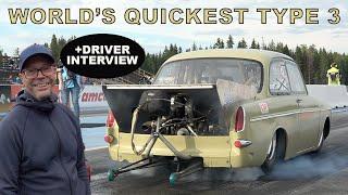 THE WORLD'S QUICKEST VW TYPE 3 NOTCHBACK - 720HP 3078cc