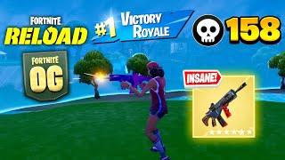 OG Fortnite Reload | High Kill Gameplay | Keyboard & Mouse