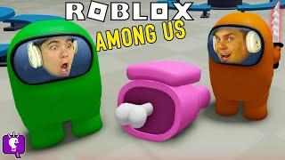 Sus Among Us in Roblox with HobbyFamilyTV