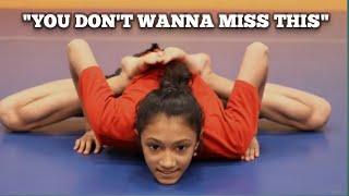 Contortion  frontbending flexibility skills#shorts