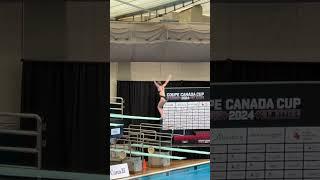 Diving #girl #diving #divingcouplecup #calgary #canada  #sports #sport  #shortvideo #shorts