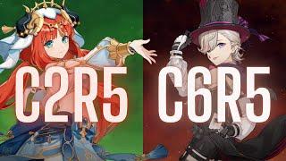 C2R5 Nilou x C6R5 Lyney | 5.4 Spiral Abyss