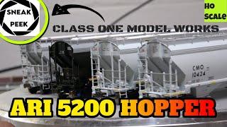 Sneak Peek: ClassOneModelWorks ARI 5200 HO Scale Hoppers | Exclusive Hobby Details & Release Preview