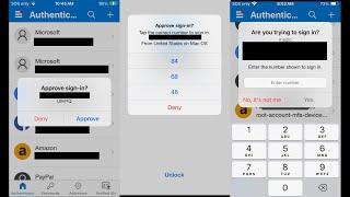 Microsoft Authenticator Push Notification Variations