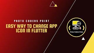 Easy way to Change app icon in flutter -   launcher icons