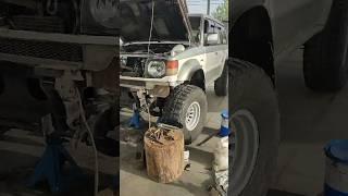 Паджеро ремонт ️️Новая Лебедка #паджеро #паджероклуб #offroad #automobile #4x4