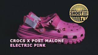 Crocs x Post Malone Electric Pink On Foot and Review | Duet Max 2 | Cozy