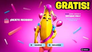 *OFICIAL!*  SKIN de 0 PAVOS GRATIS PARA TODOS en el 7º ANIVERSARIO de FORTNITE! 