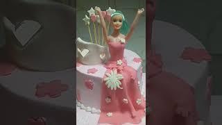 Doll cake #rap #hiphop #freestyle #cake #bestbirthdaycakedesignforgirl #cakedecoratingideas