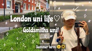 London uni life | summer term vlog Goldsmiths uni