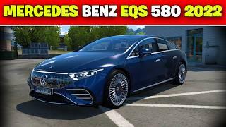 Mercedes-Benz EQS 580 4MATIC (ETS2 1.51) | Euro Truck Simulator 2 | ETS 2 | Car Mod