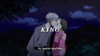 King - Lauren Aquilina (lyrics)