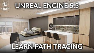 Learn Path Tracing in Unreal Engine 5.3 in 5 Minutes