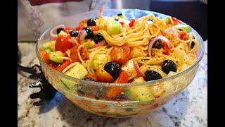 Easy and Delicious Spaghetti Salad Recipe