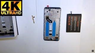 Xiaomi Redmi 5 plus - разборка, замена экрана и корпуса / disassembly, replacement display