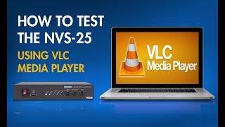 Datavideo NVS-25 Tutorial: How to Test the Stream with VLC Media Player